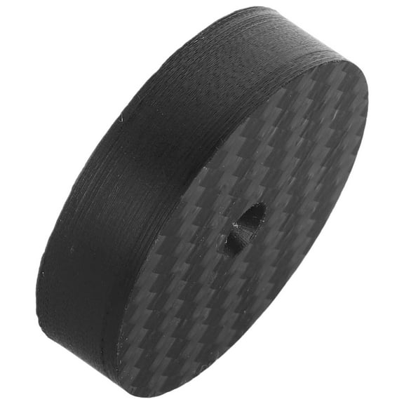 GOOHOCHY Speaker Isolation Stand Feet Pads Speaker Spikes Pads Mats Isolation Stand Foot Base Carbon Fiber Speaker Spike Floor Protectors for Audio Speakers