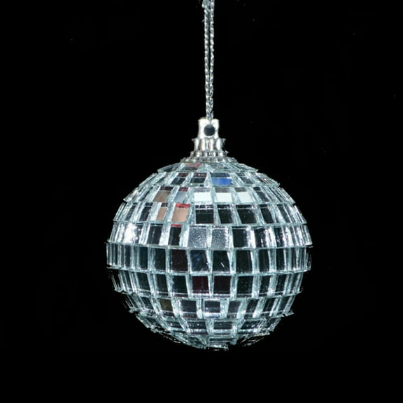 GOOHOCHY Stage Large Disco Ball Ornaments Mirror Ball Size 3 Silver