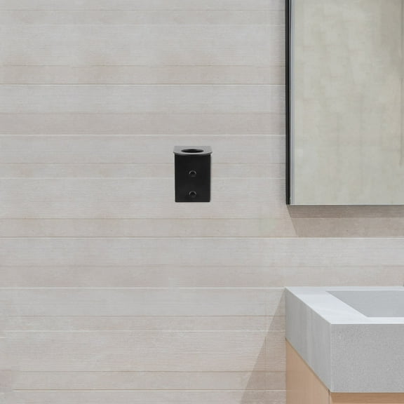 GOOHOCHY Bathroom Accessories GooHochy Wall Mount Shampoo Stand Lotion Dispenser Black