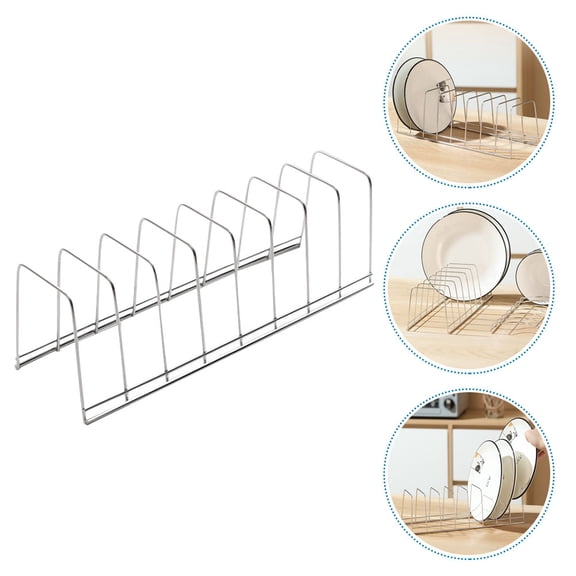GOOHOCHY Compact Dish Rack Stainless Steel Disinfection Kitchenware Daily Use 1Pack