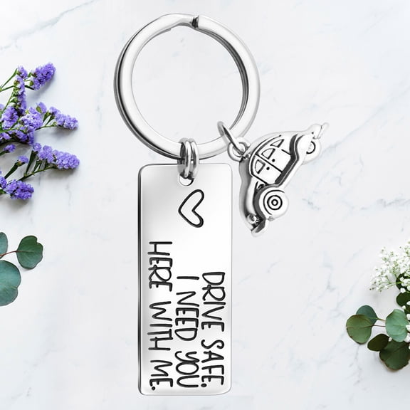 GOOHOCHY Stainless Steel Keychain for Keys, Color, Rustproof & Resistant, Hanging Key , 1 Piece