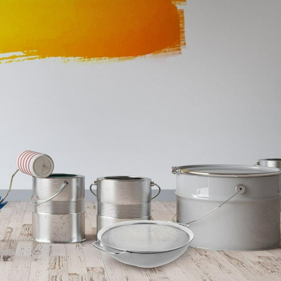 GOOHOCHY Stainless Steel Paint Filter For Sprayers Anti-Clogging Funnel For Latex And Oil Paints Ideal For Home Decor And Automotive Paint Jobs