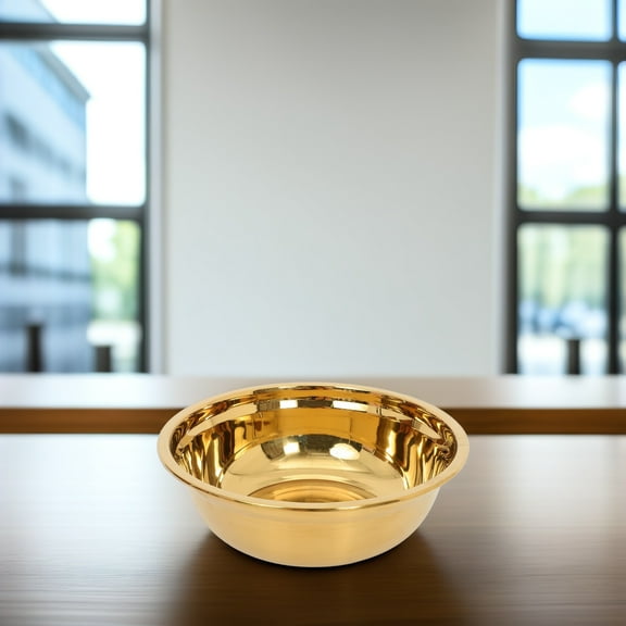 GOOHOCHY Stainless Steel Prep Bowl Mixing Bowl Wash Tub Small Basin Durable Round Multipurpose Bowl for Kitchen Home