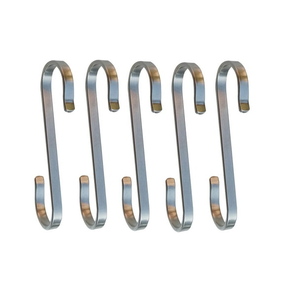 GOOHOCHY Flat Steel Hook Heavy Duty 20Pcs 19x19mm