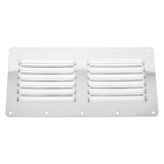 GOOHOCHY Stainless Steel Outdoor Kitchen Vent Panel, Rectangle Grill Vent Cover, Fire Pit Screen, BBQ Stove Air Ventilation Guard