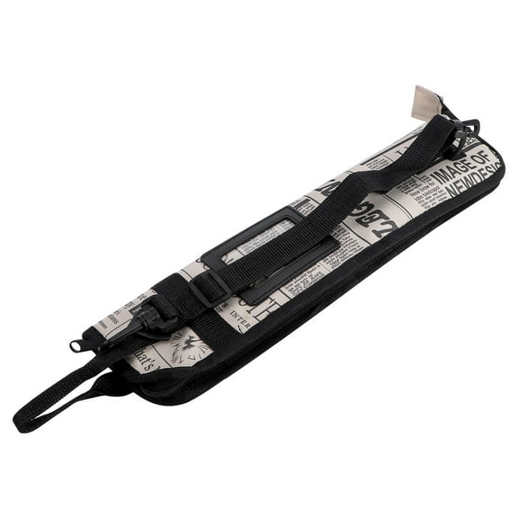 GOOHOCHY Storage Drum Stick Bag Drum Pad Bags for Drums Drumstick Organizer 44x9x4cm