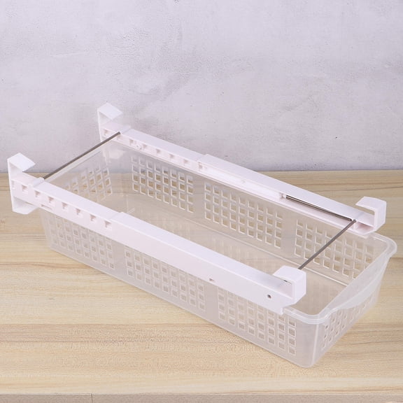 FUTUREORYY Transparent Clip Style Kitchen Storage Organizer, 1 Piece, Durable and Space-Saving Container Holder