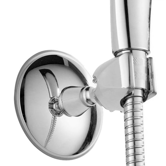 GOOHOCHY Sucker Shower Base Wall Mounted Holder Adjustable Suction Cup