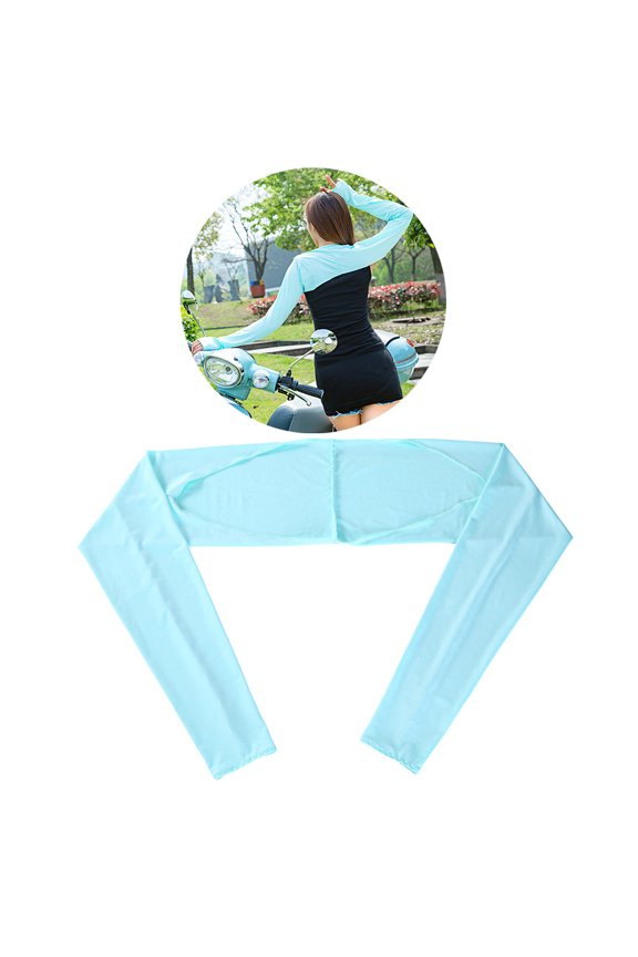 Sun Protection Sleeve Sleeves Protective Men and Women Blue