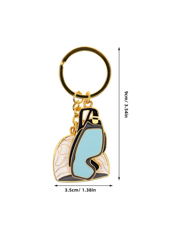 Swimming Keychain For Swimmer Keychain Bag Ornament Swimmer Keychain Hanging Charms Sports Keychain Pendant Swim Glasses Keychain