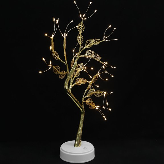 GOOHOCHY Table Lamp Simulated Bedside Table Light Living Room Led Night Lamp