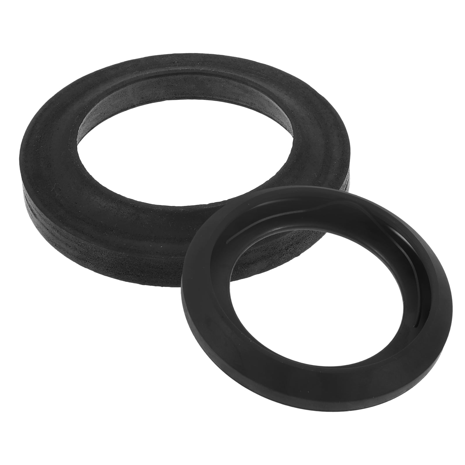 GOOHOCHY Toilet Seal Cistern Flush Parts Gasket Replacement Bowl Black ...