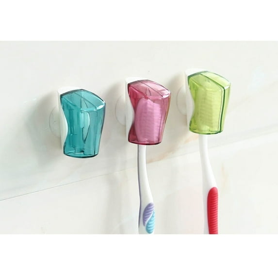 GOOHOCHY Toothbrush Cover Holder Made from Premium Plastic for Safe and Hygienic Use Assorted Color