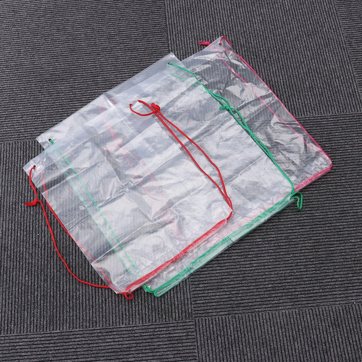 Transparent Drawstring Pouch Mobutofu Small Drawstring Backpack Clear Drawstring Bags Heavy Duty ...
