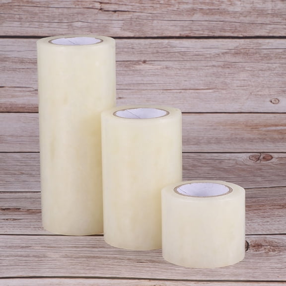 GOOHOCHY Greenhouse Film Tape Transparent Acrylic Adhesive 3 Rolls 10cmx10m