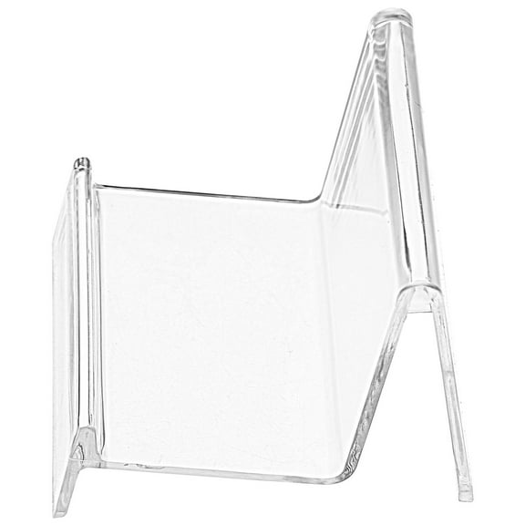 GOOHOCHY Transparent PC Wallet Display Rack for Storage Durable Practical 360 Degrees Rotation