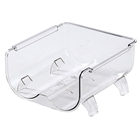 GOOHOCHY Transparent Plastic Wine Storage Rack for Home Bar Decorations Strong and Design