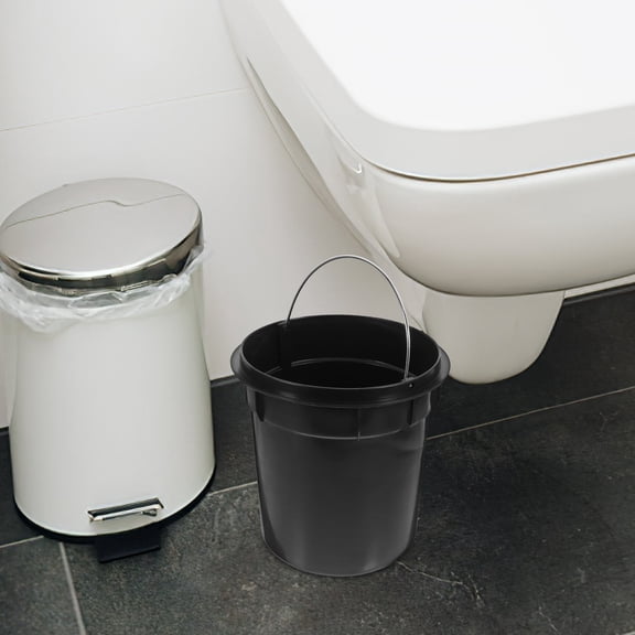 HINTRMENT Trash Can Inner Bucket PP 1Pcs 8.1X8.1X8.1In