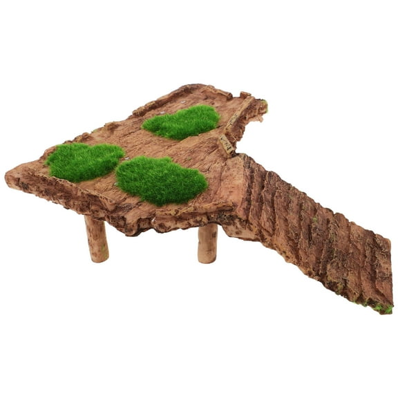 GOOHOCHY Turtle Basking Platform Reptile Tortoise Basking Platform Aquarium Landscaping Decoration