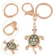 thumbnail image 1 of GOOHOCHY Turtle Rhinestone Keychain with Sparkling Pendant, Stylish Bag and Key Accessory, and Elegant Charm, 1 of 8