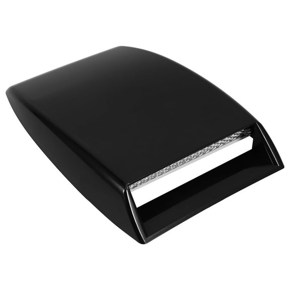 FUTUREORYY No Heat Dissipation Function Car Hood Scoop Black 1Pcs 10 * 7.1 * 1.3In