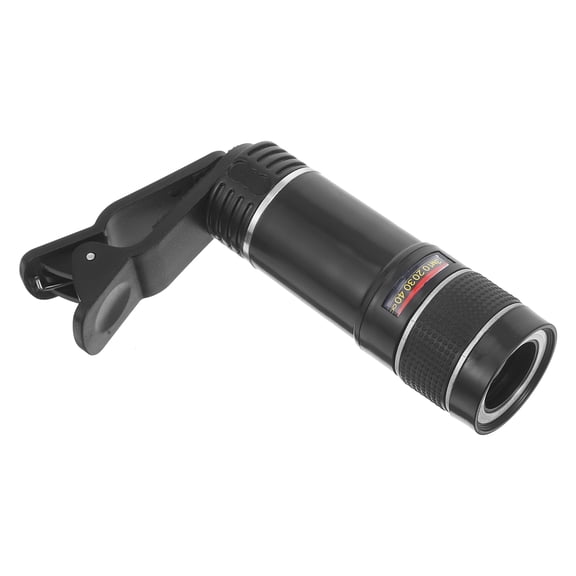 GOOHOCHY Universal Smartphone Telephoto Lens with 20X for Phone Observation Black plastic