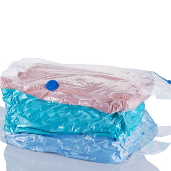 GOOHOCHY Vacuum Storage Bags Space Saver PET PE Material Clear Window for Clothes Blankets Large Capacity