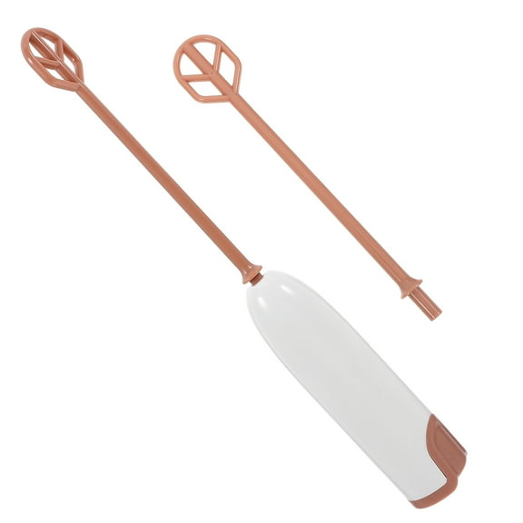 GOOHOCHY Versatile Handheld Electric Mixer for Infant Formula and Drinks, Easy to Clean, White, PP Material