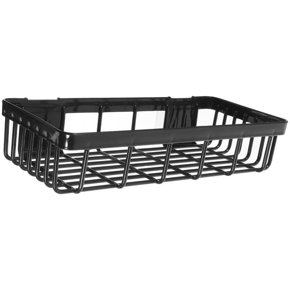 GOOHOCHY Restroom Organizer Black 1Set 10.8x4.7x2.4in