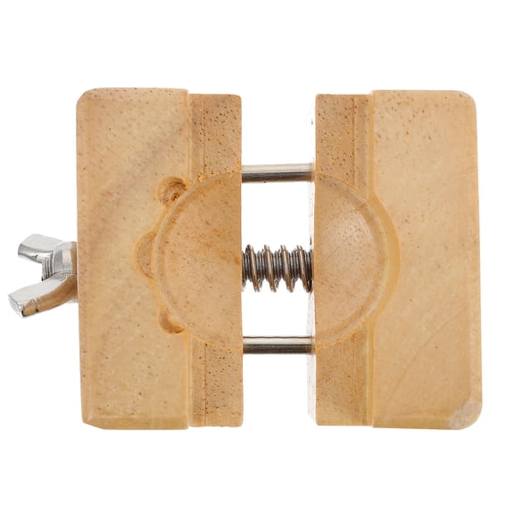 GOOHOCHY Watchmaker Vice 1Pcs Watch Holder Vise with Clamping Watch Case and Scratch Free Design