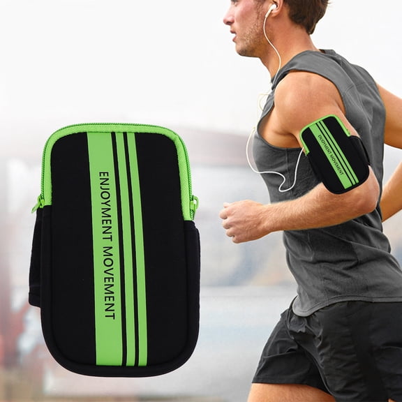Mobutofu Green Phone Pouch, 1 Pack, Fits Phones up to 4.13 x 1.97 x 7.08 Inches, and Secure Carry Case