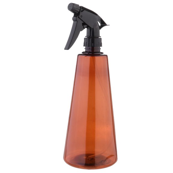 GOOHOCHY Water Spray Bottle Reusable Refillable Container Transparent Coffee 1Pack 10.41X3.54x3.54inch