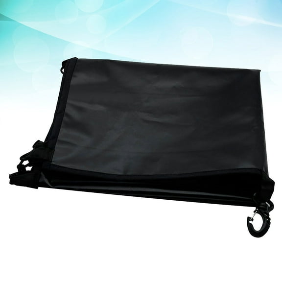 FUTUREORYY Kayak Cover Black 1Pcs 27.6x17.7in Polyester