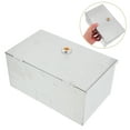 thumbnail image 1 of GOOHOCHY Weatherproof Lockable Switch Cover 2-Gang Stainless Steel Electrical Outlet Protection Box Outlet Security Box for Protecting Wall Sockets, 1 of 8
