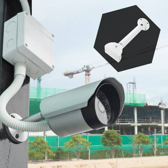 GOOHOCHY White Aluminium Alloy Camera Bracket for Tree Unique Design Durable Metal Construction Stable Support 1 Pack