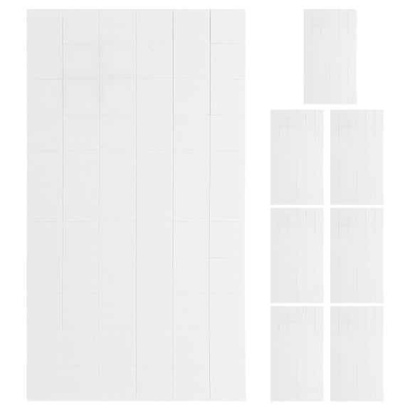 GOOHOCHY double sided sticky squares Dual-adhesive Design Foam 8 Sheets for