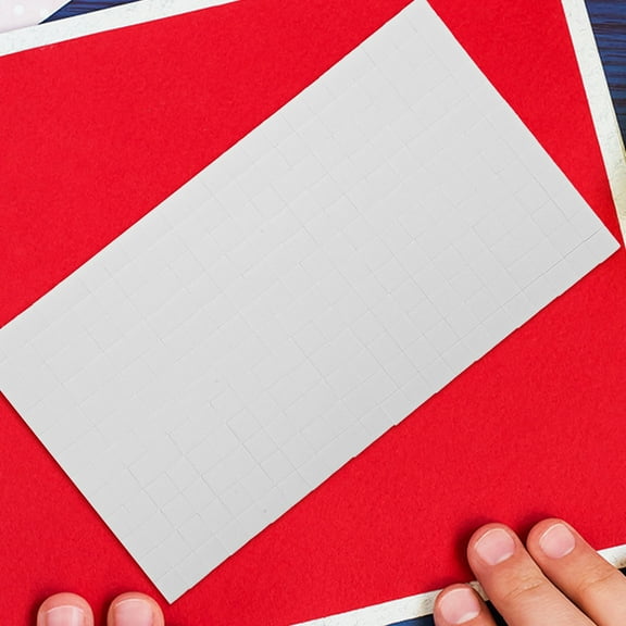 GOOHOCHY DIY Crafts Adhesive Foam Squares White for Model Making 264 Pcs 6x6x2mm