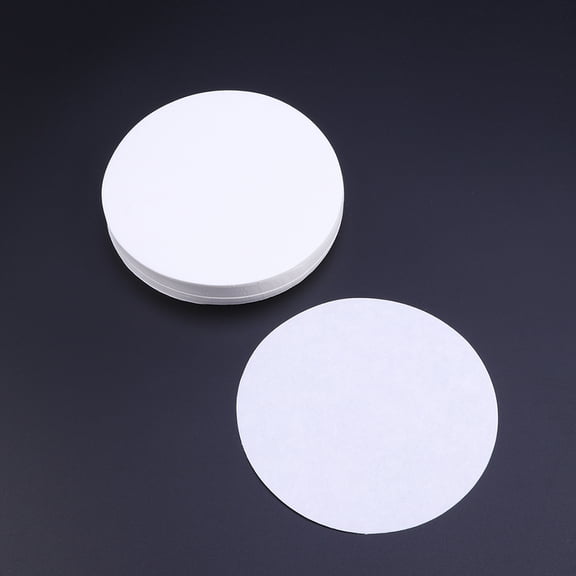 GOOHOCHY White Filter Paper Discs Medium Flow Rate for Lab Use Qualitative Paper 11cm Diameter