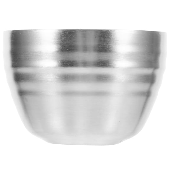 GOOHOCHY Stainless Steel Drinking Cup Water Cup Silver 304 Stainless Steel 1Set