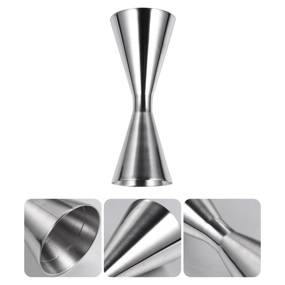 HONMEET Stainless Steel Bartender Measuring Jigger Ounce Cup Professional Bar Tool for Home and Commercial Use