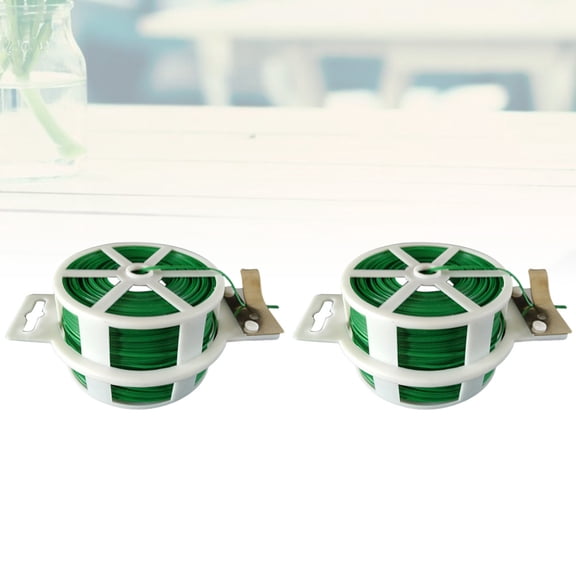 GOOHOCHY Wire Cable for Garden Use 100m with Builtin Cutter for Plants and Cable Organization