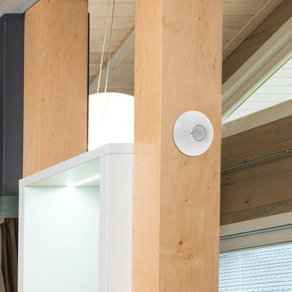 GOOHOCHY Wired Infrared Motion Detector 360 Degree Ceiling Mount Sensor Precise Motion Detection Motion Sensor With Alarm Door Alarms Rv Control Alarm