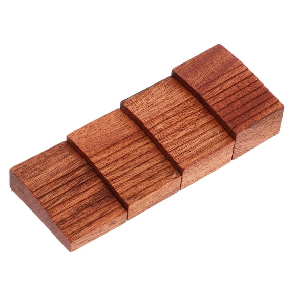 GOOHOCHY Wood Floating Tremolo Set Up Block for Guitar Sound Quality Improvement and Durable Bridge Replacement Tool, Brown