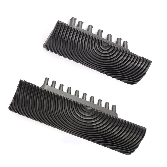 GETAJGHSD 2 PCS Faux Wood Grain Tool for DIY Wall Decoration Black Rubber Painting Tool Set