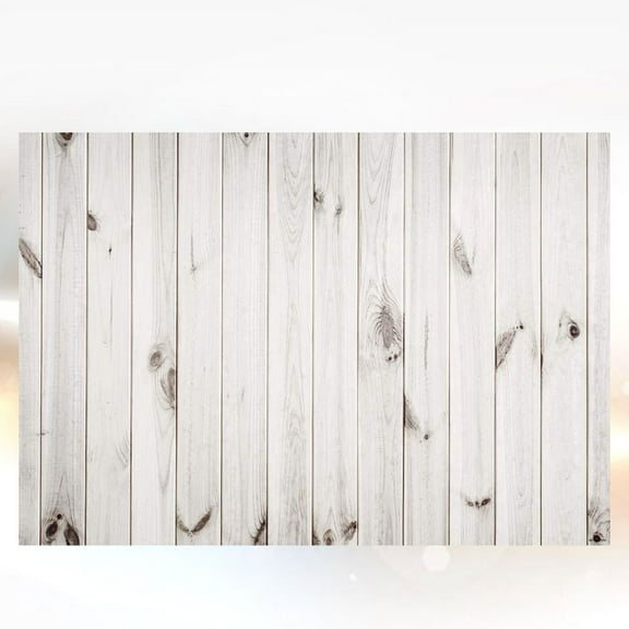 GOOHOCHY Wood Grain Photography Backdrop Fabric for Decoration White 150x210cm