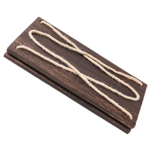 GOOHOCHY Wood Wall Hanging Shelves for Plants and Decor Brown Color Suitable for Home Use Multipurpose Design