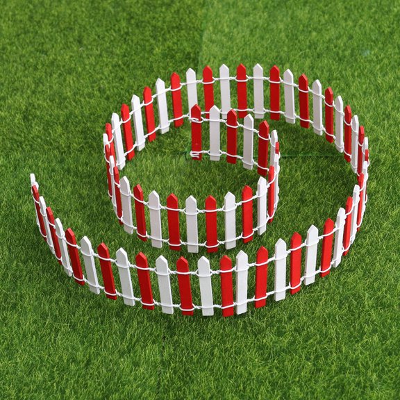 FUTUREORYY Miniature Fence for Dollhouse 1Pack 90x5 in