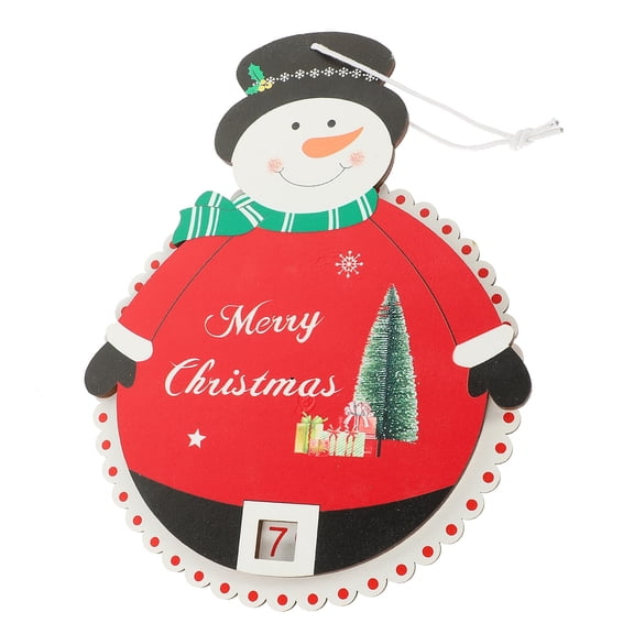 FUTUREORYY Wooden Xmas Pendant Multi Color Christmas Party Favor Decoration