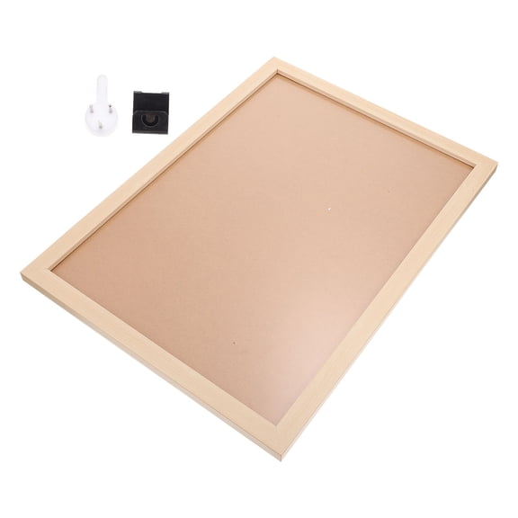 Mobutofu Decorative Photo Frame Natural Wood Rectangular 1Pack For Desktop Decor 17.68x12.97in