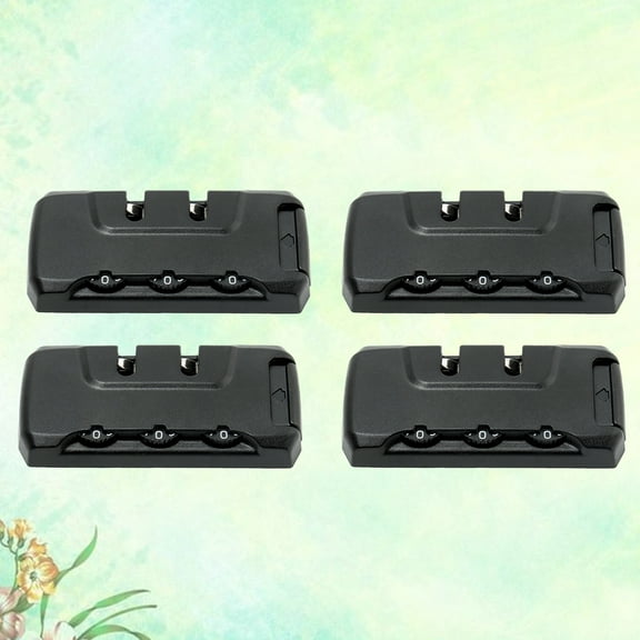 GOOHOCHY Worgeous 4 PCS Combination Lock Inspection Indicator for Travel